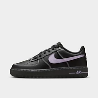 Nike Air Force 1 LV8 GS Black / Hydrangeas