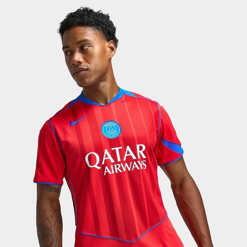 Nike PSG Stad 3R Dri-FIT Jersey Global Red / Sport - Hyper Royal