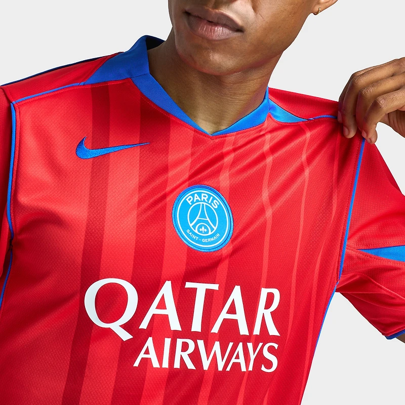 Nike PSG Stad 3R Dri-FIT Jersey Global Red / Sport - Hyper Royal