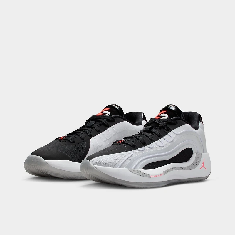 Jordan Luka 4 GS White / Bright Crimson - Black