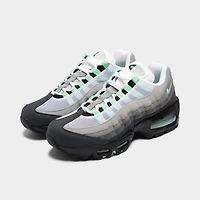 Nike Femmes Air Max 95 OG Noir / Menthe fraîche - Gris moyen