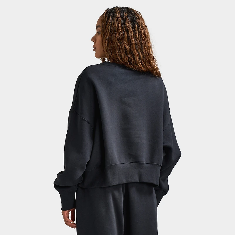 Nike Women's Phoenix Over-Oversized Crewneck Heritage Black / Anthracite