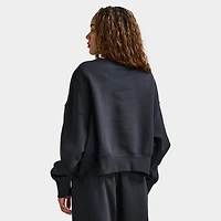 Nike Women's Phoenix Over-Oversized Crewneck Heritage Black / Anthracite