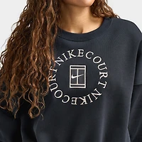 Nike Women's Phoenix Over-Oversized Crewneck Heritage Black / Anthracite