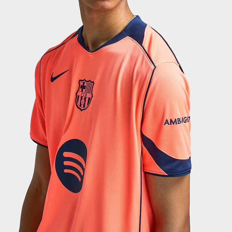 Nike FC Barcelona Dri-FIT 3R Jersey Bright Mango / Midnight Navy