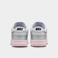 Nike Femmes Dunk Low LX Photon Dust / Argent métallique - Mousse rose