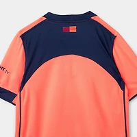 Nike Juniors' FCB 25/26 Jersey Stad 3R Bright Mango / Midnight Navy