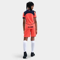 Nike Juniors' FCB 25/26 Jersey Stad 3R Bright Mango / Midnight Navy