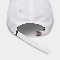 Jordan Rise Structured Metal Jumpman Strapback Cap / White