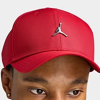 Jordan Rise Structured Metal Jumpman Strapback Cap / Gym Red