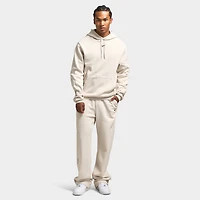 Nike NOCTA NRG Cardinal Fleece Pullover Hoodie Light Orwood Brown / Team Red