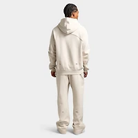Nike NOCTA NRG Cardinal Fleece Pullover Hoodie Light Orwood Brown / Team Red