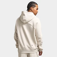 Nike NOCTA NRG Cardinal Fleece Pullover Hoodie Light Orwood Brown / Team Red