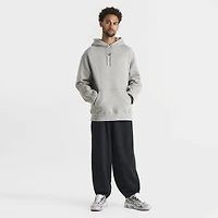 Nike NOCTA Cardinal Fleece Pullover Hoodie Dark Grey Heather / Metallic Silver - Black