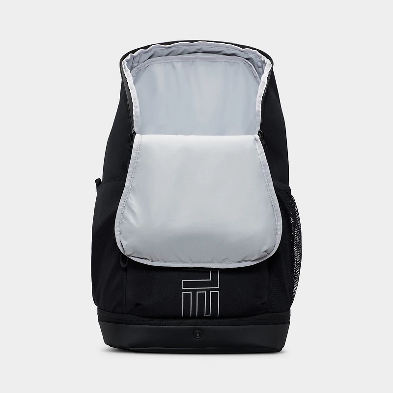 Nike Varsity Elite Backpack Black/ Black - Metallic Silver