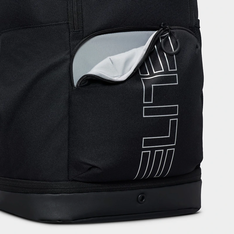 Nike Varsity Elite Backpack Black/ Black - Metallic Silver