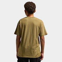 Mitchell & Ness Juniors' Stacked Tee - Raptors / Olive