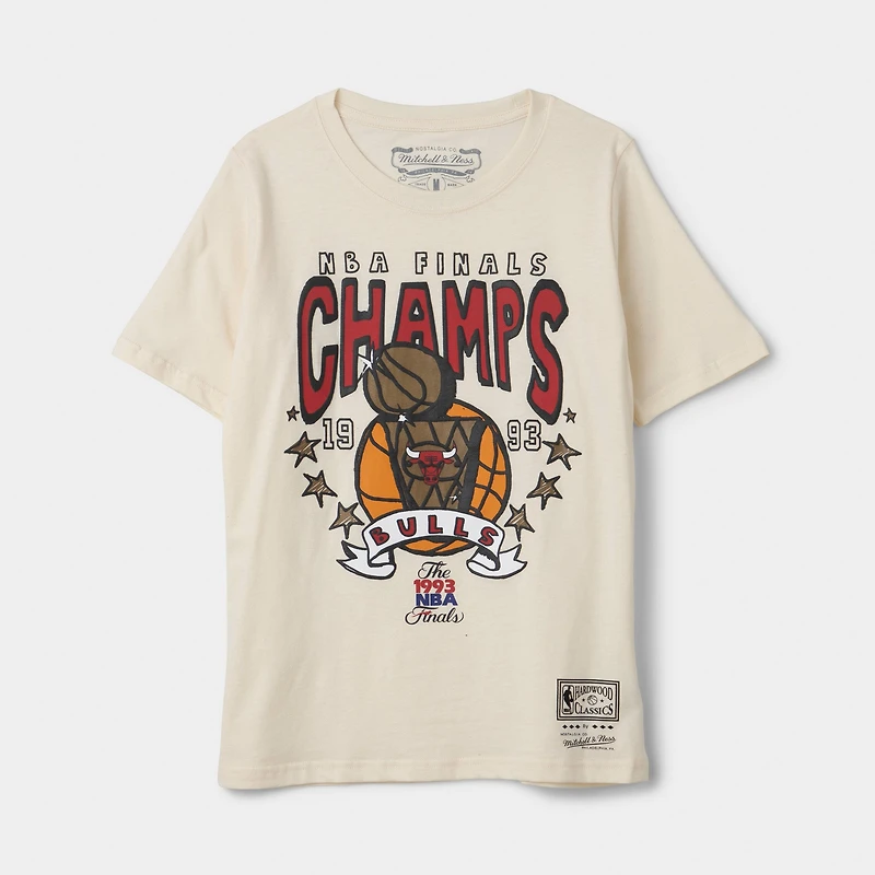 Mitchell & Ness Juniors' NBA Champions Tee / White