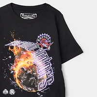 Mitchell & Ness Juniors' Raptors Meteor Tee / Black