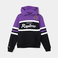 Mitchell & Ness Juniors' Head Coach Hoodie - Raptors Black /
