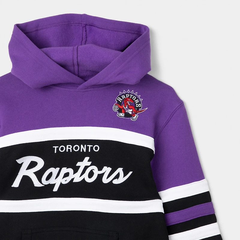 Mitchell & Ness Juniors' Head Coach Hoodie - Raptors Black /