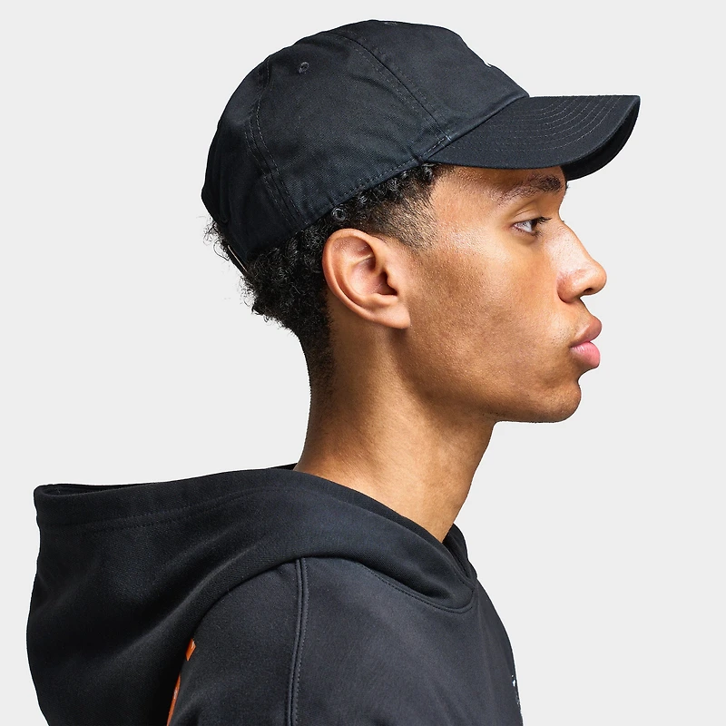 Jordan Club Unstructured Curved-Bill Cap Black / White