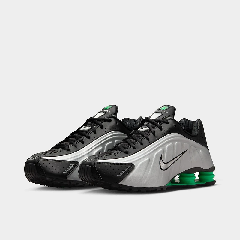 Nike Shox R4 Metallic Silver / - Black