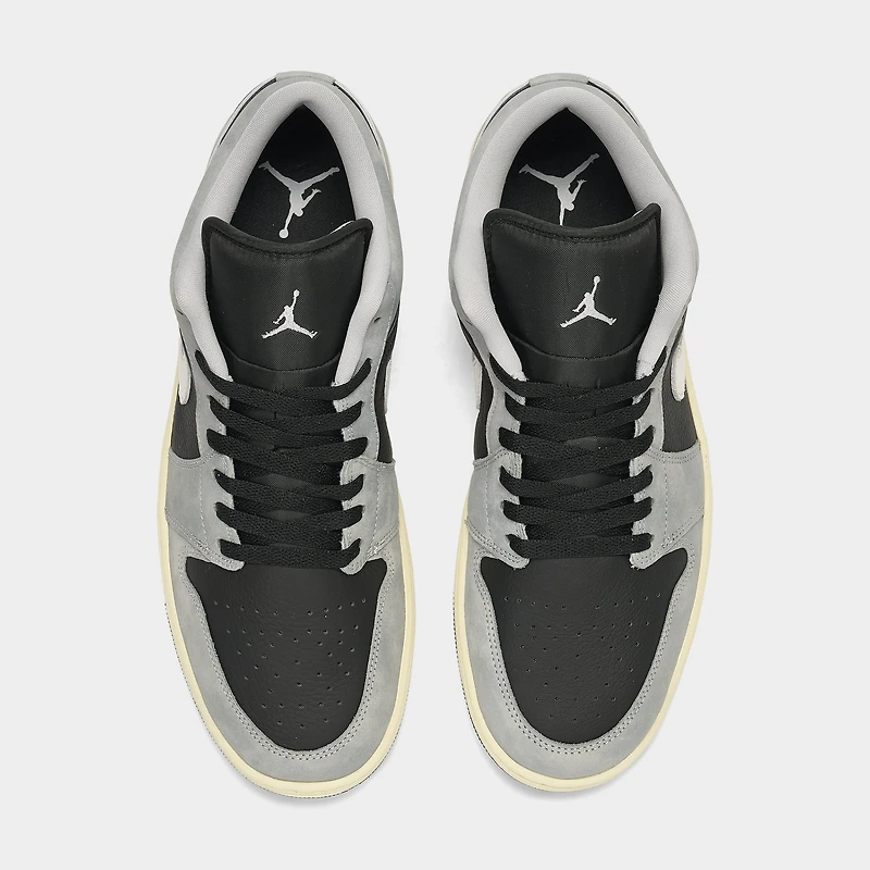 Air Jordan 1 Low SE Light Smoke Grey / Black - Sail