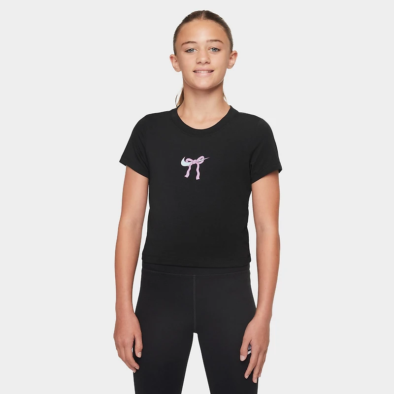 Nike Sportswear Junior Girls' T-Shirt Black