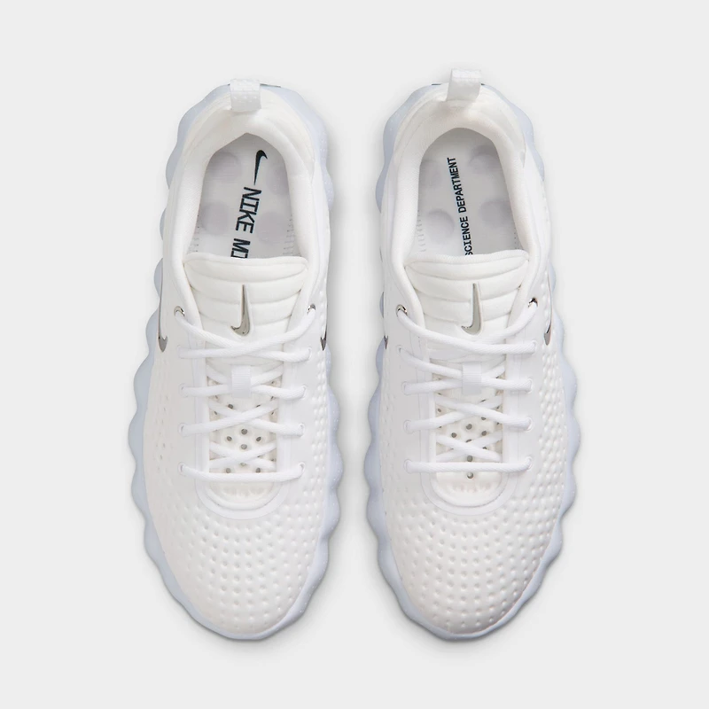 Nike Mind 002 Blanc / Argent métallisé - Gris clair