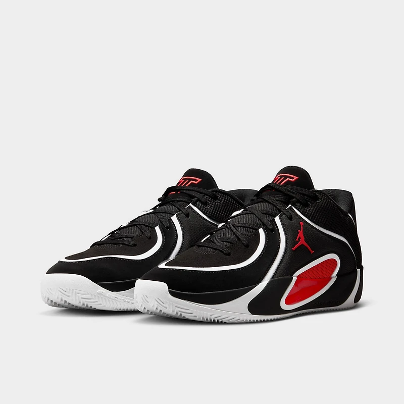 Jordan Tatum 4 Black / Red - White