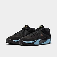 Jordan Tatum 4 Noir / Bleu Glacé