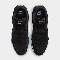 Jordan Tatum 4 Noir / Bleu Glacé