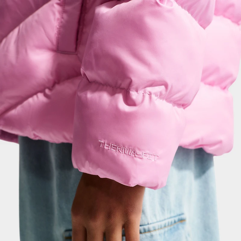 Nike Blouson matelassé ample Therma-FIT pour fille junior / Rose vif