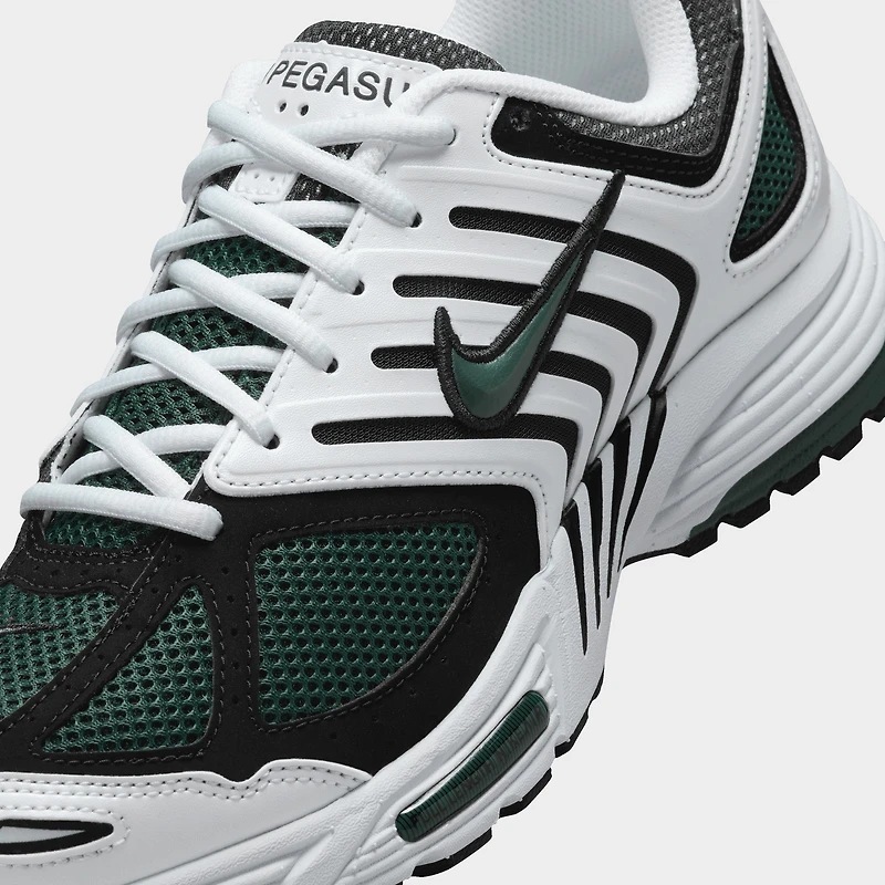 Nike Women's Air Pegasus 2005 White / Vintage Green - Black