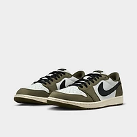 Jordan 1 Retro Low Medium Olive / Black - Summit White