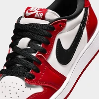 Jordan 1 Rétro Low GS Rouge Varsity / Noir - Blanc Sommet