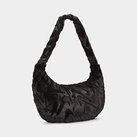 Nike Sportswear Fx Fur Slouchy Bag Black / Black
