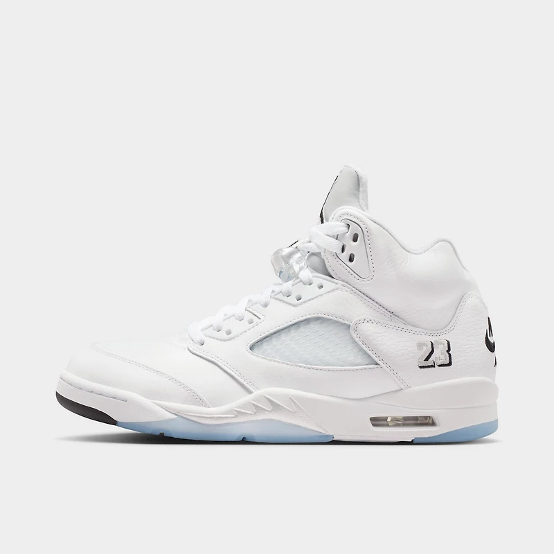 Jordan 5 Retro OG White / Black - Metallic Silver