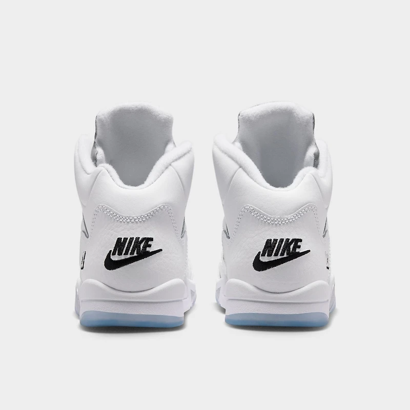 Jordan 5 Retro PS White / Black - Metallic Silver