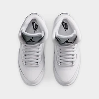 Jordan 5 Retro PS Blanc / Noir - Argent Métallisé