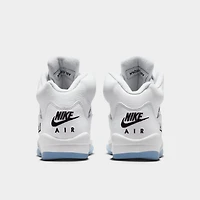 Jordan 5 Retro GS White / Black - Metallic Silver