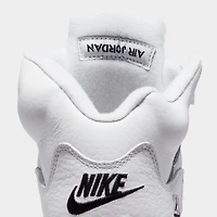 Jordan 5 Retro GS White / Black - Metallic Silver
