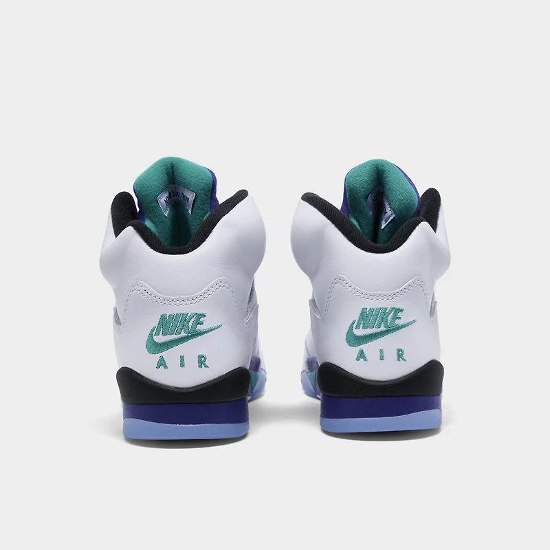 Jordan 5 Rétro OG GS Blanc / Nouvelle Émeraude - Raisin Glacé