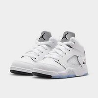 Jordan 5 Retro TD Blanc / Noir - Argent Métallique