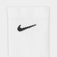 Nike Everyday Elevated Chaussettes Crew (6 Paires) Blanc / Noir