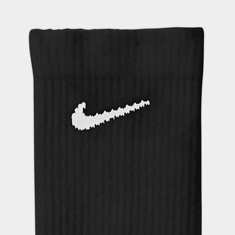 Nike Everyday Elevated Chaussettes Crew (6 Paires) Noir / Blanc