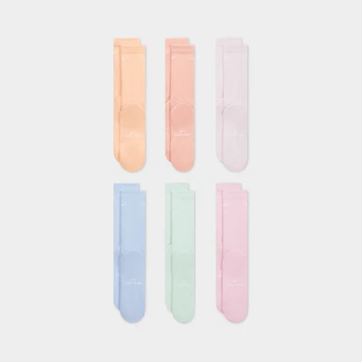 Nike Everyday Elevated Crew Socks (6-Pack) / Multi