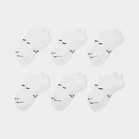 Nike Everyday Elevated Chaussettes Invisibles  (6 Paires) Blanc / Noir