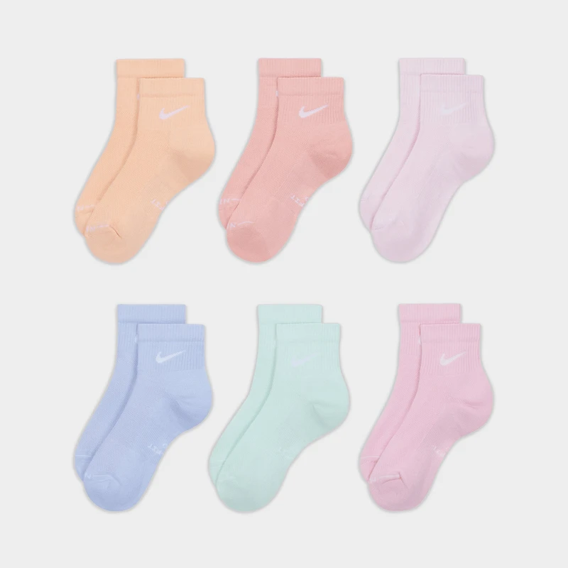 Nike Everyday Elevated Ankle Socks (6 Pack) / Multi